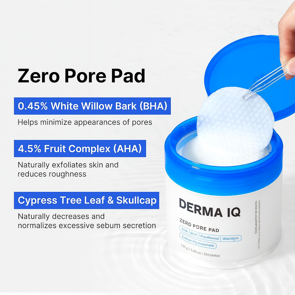 Derma IQ Zero Pore Pads